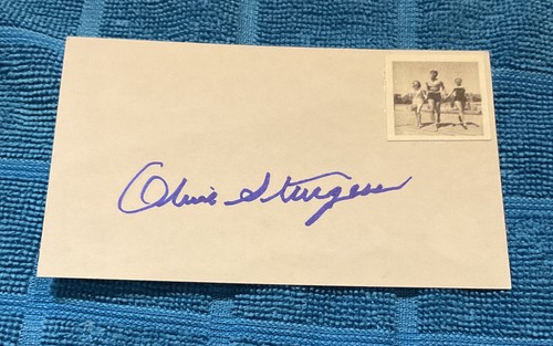 Autografo olive sturgess - autografo,